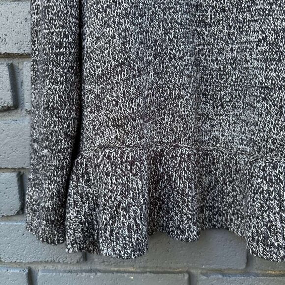 Karen Scott VINTAGE Style Cable Knit Ribbed Shawl Collar Cardigan Sweater XL Gra - Picture 5 of 14